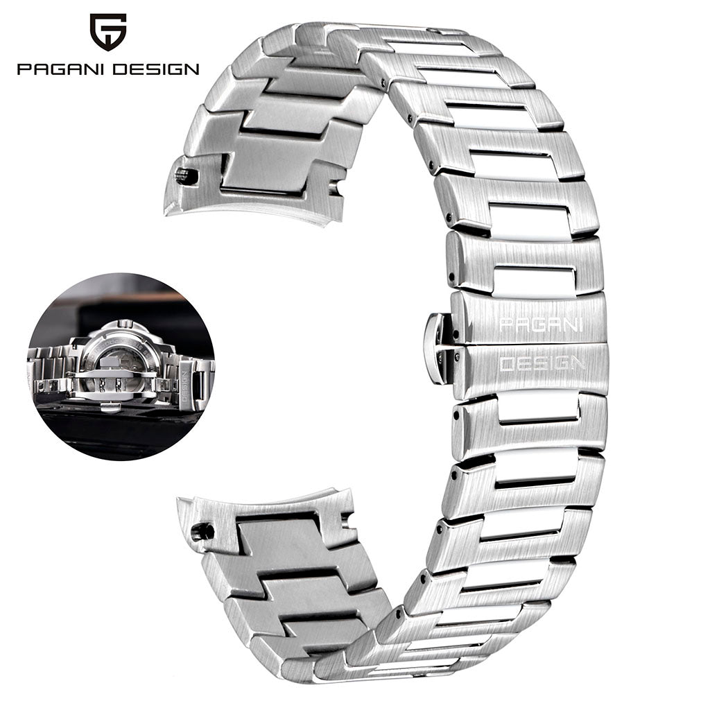 Pulseira Relógio Pagani Design Aço 316L 24mm x 220mm - Pagani Design