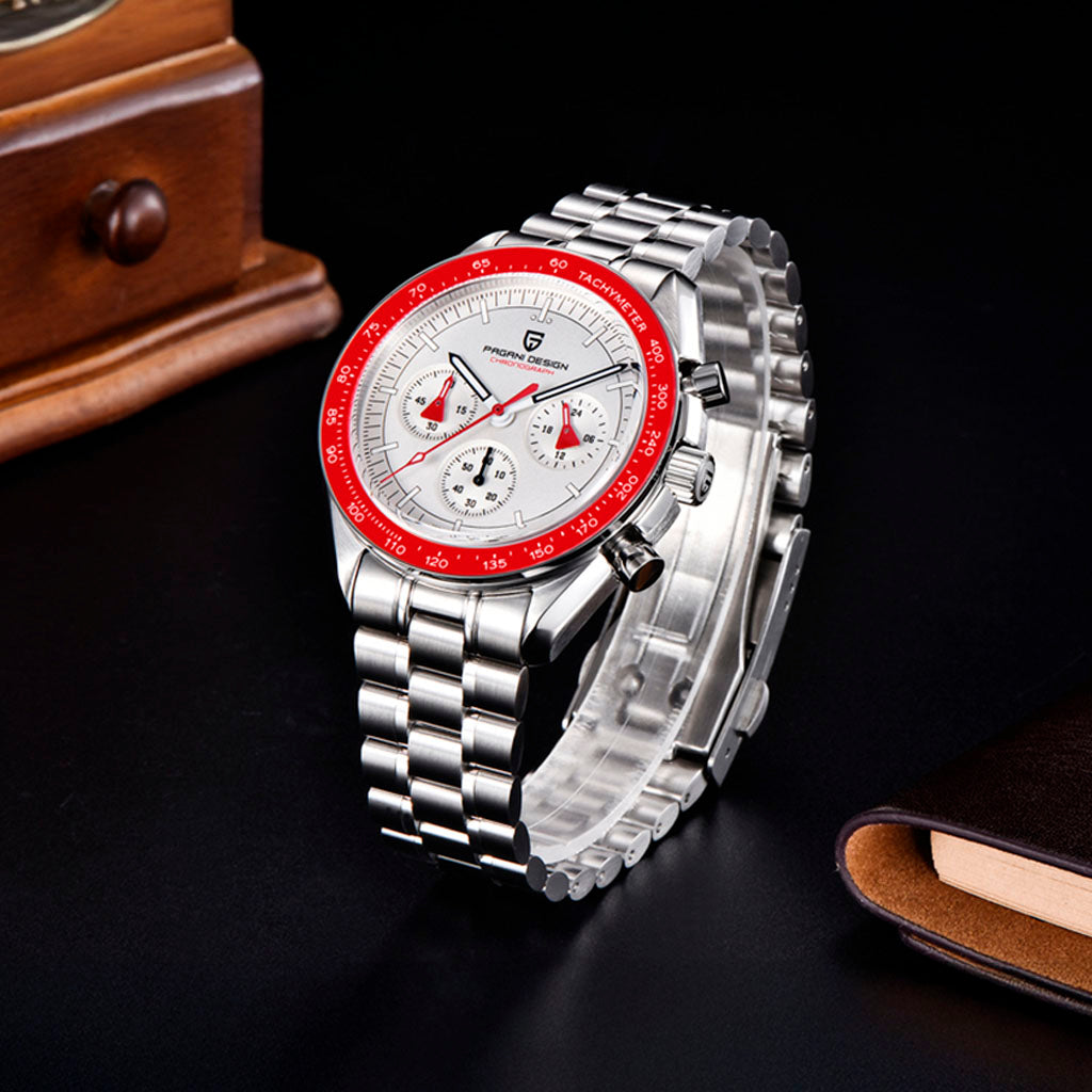 Pagani Design Lorenzo Red Silver - Pagani Design