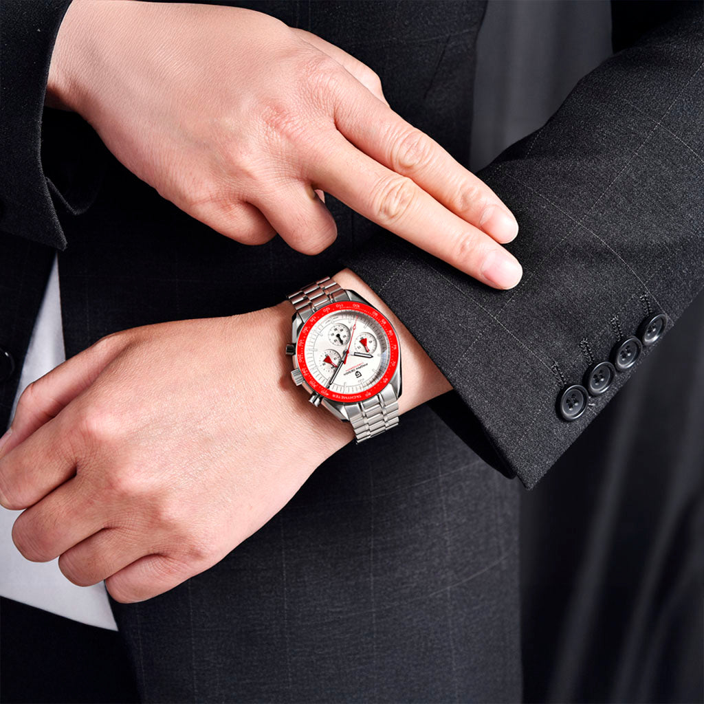 Pagani Design Lorenzo Red Silver - Pagani Design