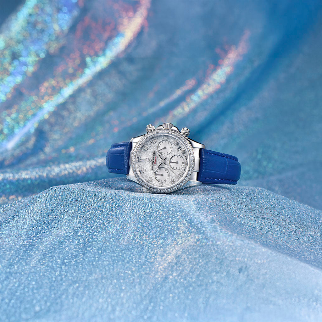 Relógio Feminino Pagani Design Daisy Blue - Pagani Design