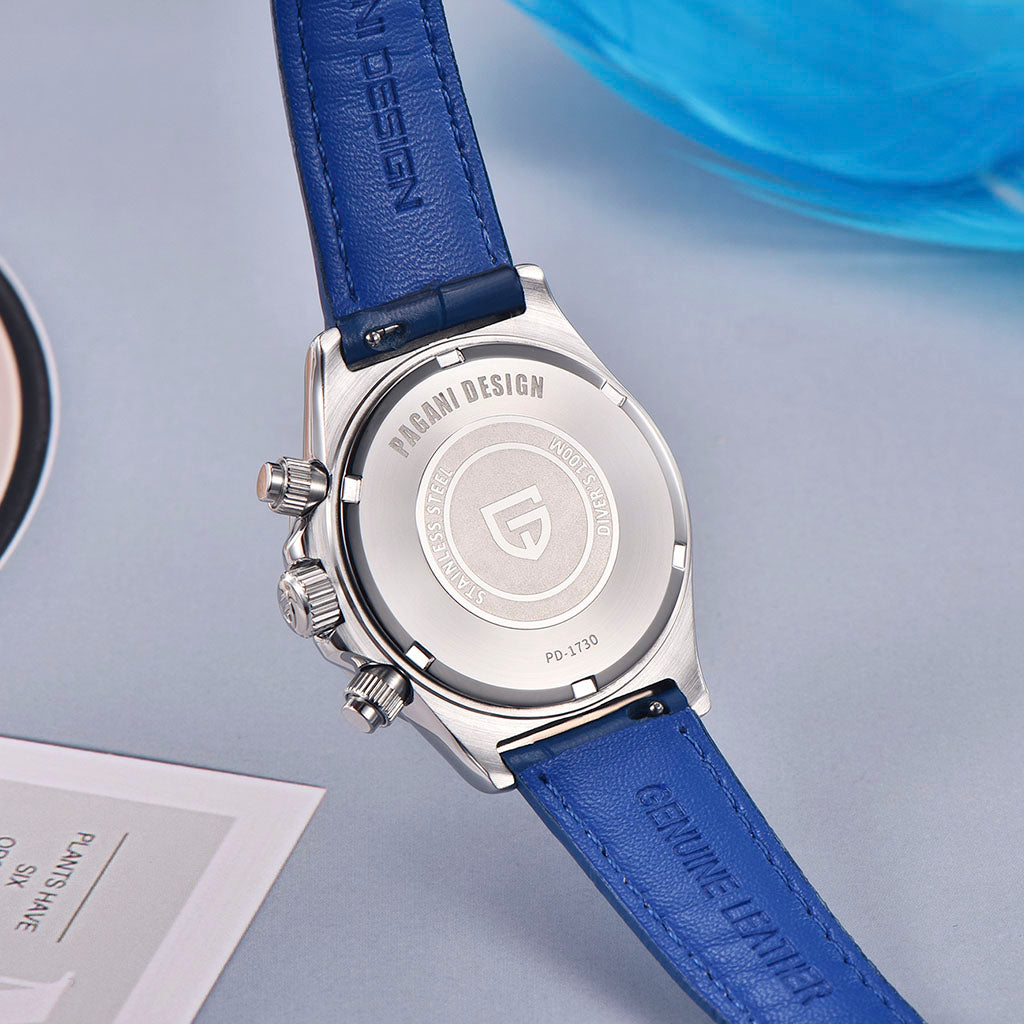 Relógio Feminino Pagani Design Daisy Blue - Pagani Design