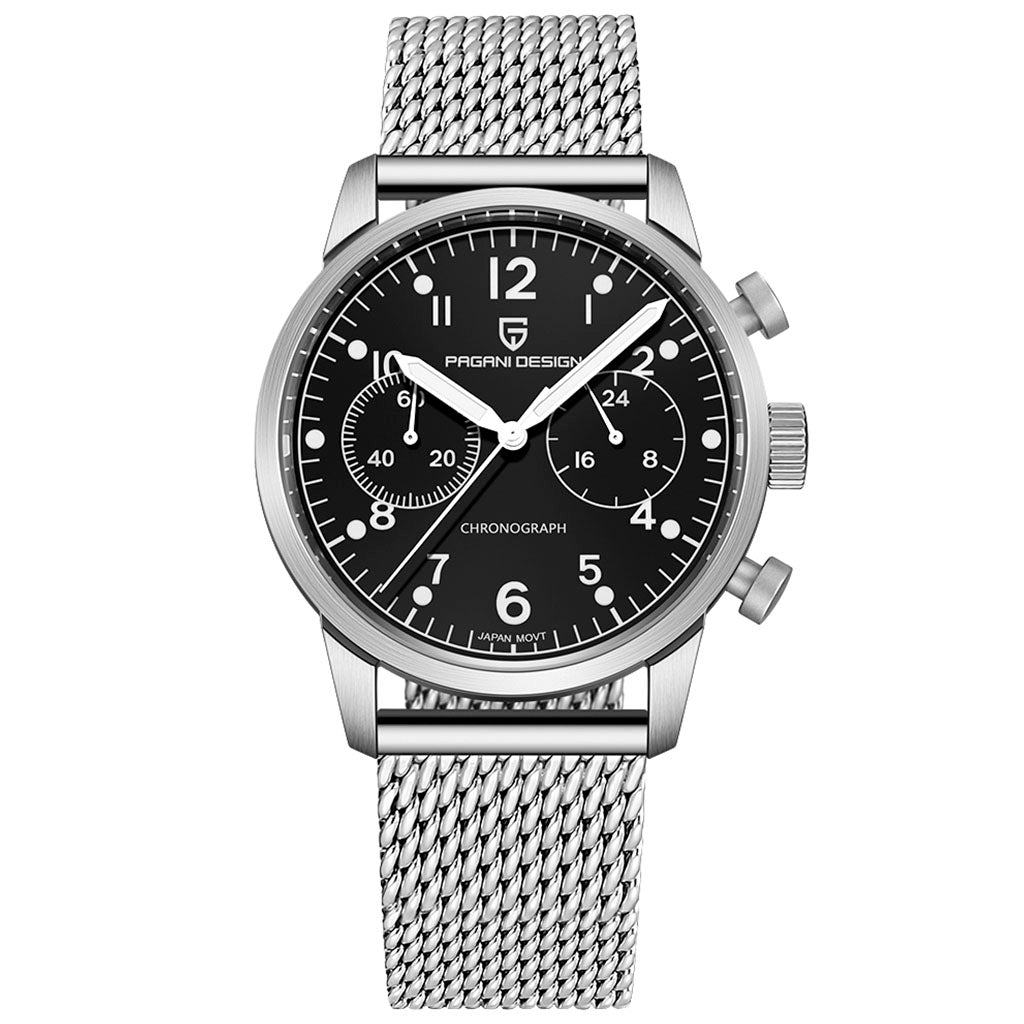 Pagani Design Frankfurt Silver Black - Pagani Design