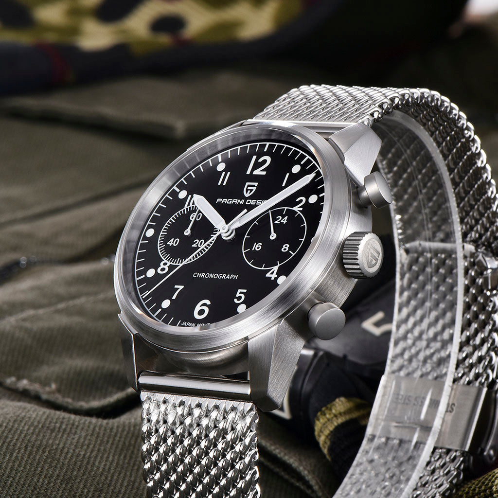 Pagani Design Frankfurt Silver Black - Pagani Design