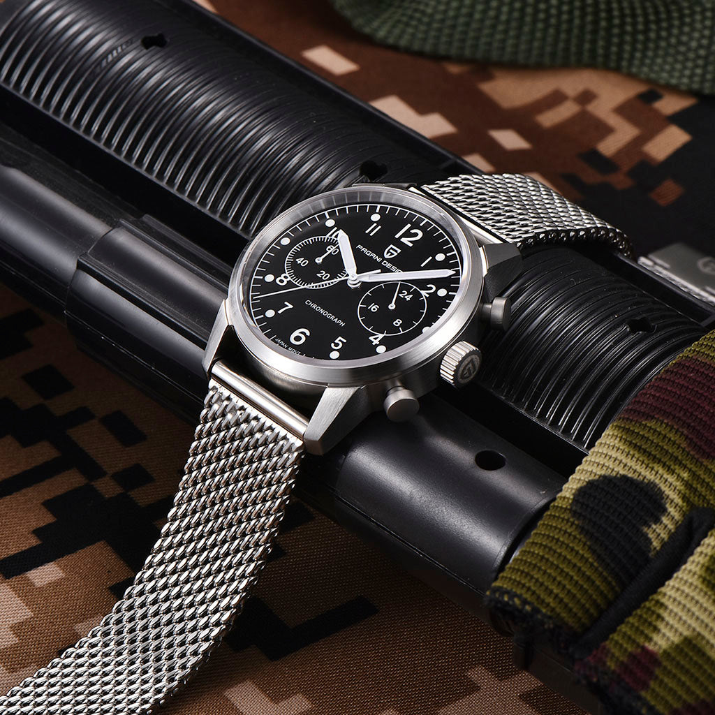 Pagani Design Frankfurt Silver Black - Pagani Design