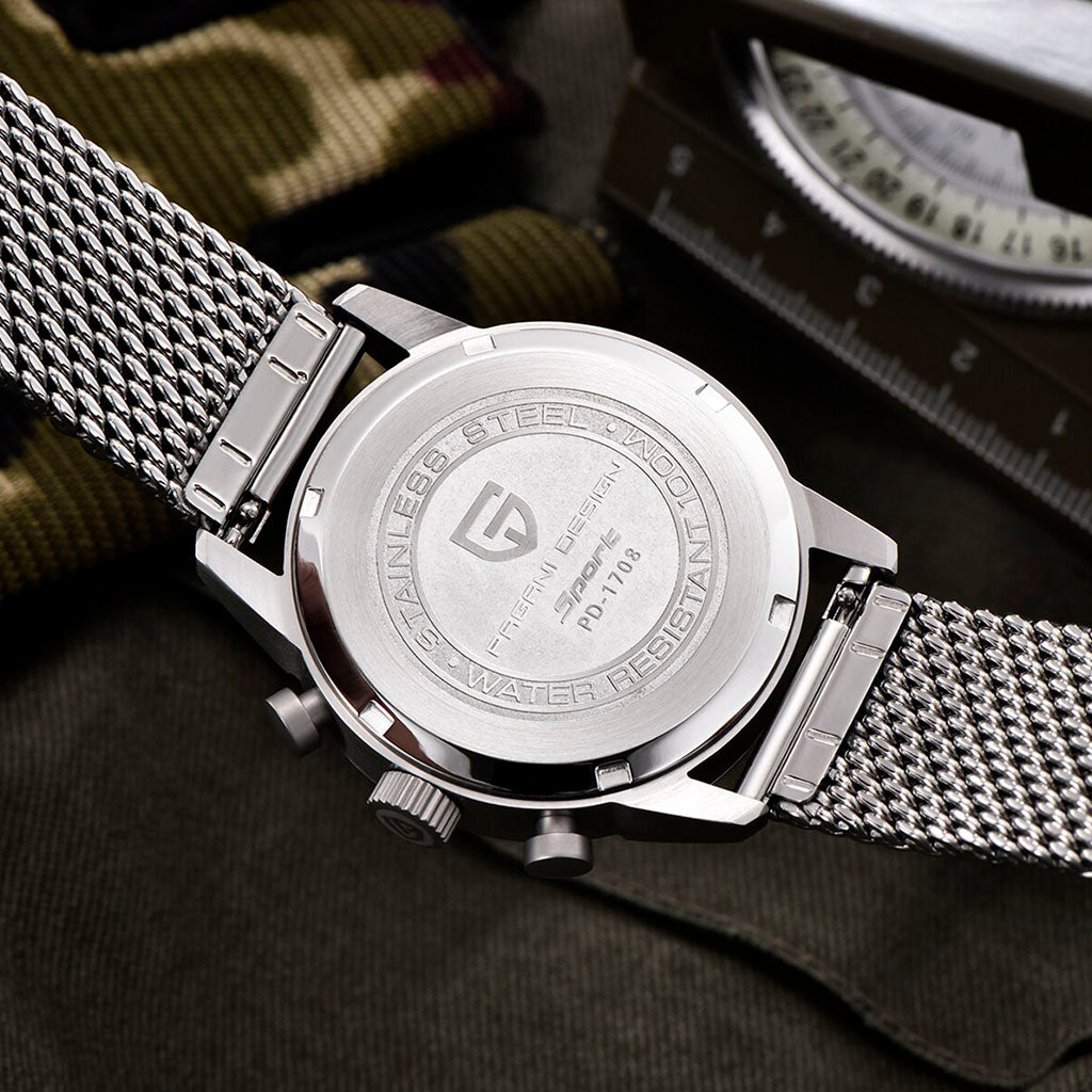 Pagani Design Frankfurt Silver Black - Pagani Design