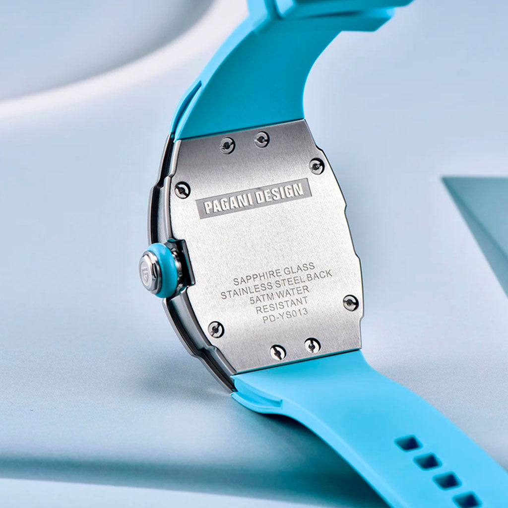 Relógio Feminino Pagani Design Marigold Blue Silver - Pagani Design