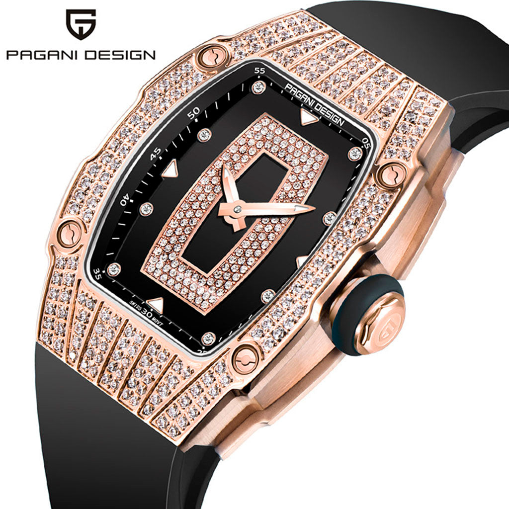 Relógio Feminino Pagani Design Marigold Black Gold - Pagani Design