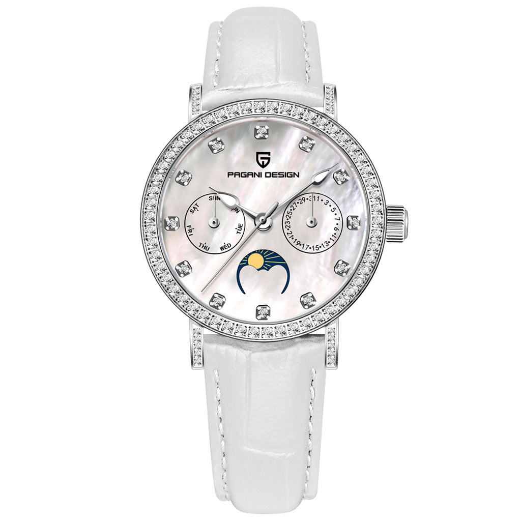 Relógio Feminino Pagani Design Orchid White - Pagani Design