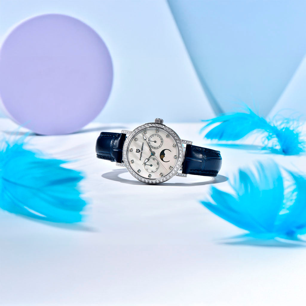 Relógio Feminino Pagani Design Orchid Blue - Pagani Design
