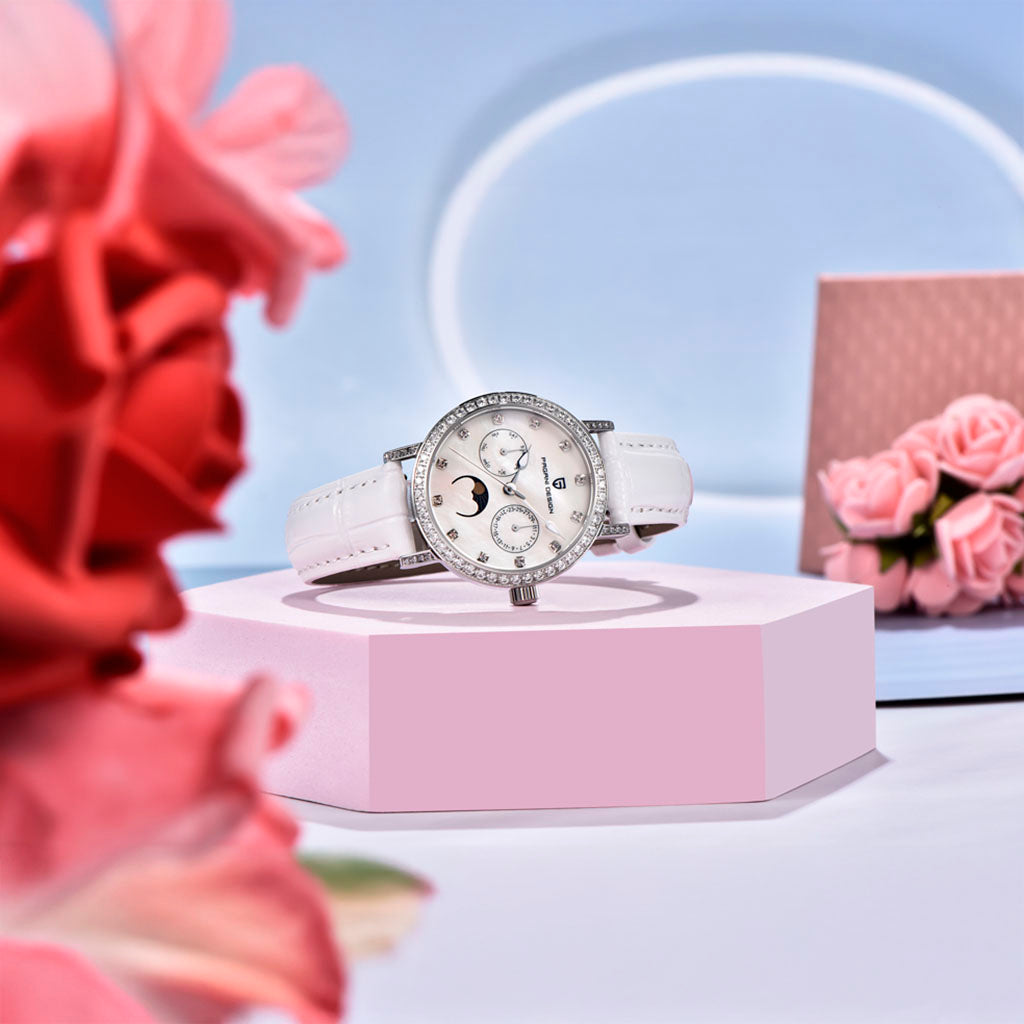 Relógio Feminino Pagani Design Orchid White - Pagani Design