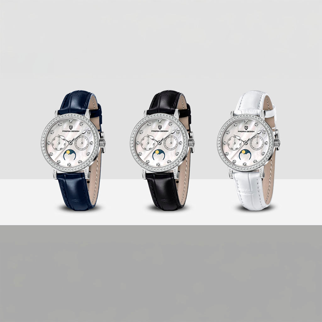 Relógio Feminino Pagani Design Orchid Blue - Pagani Design