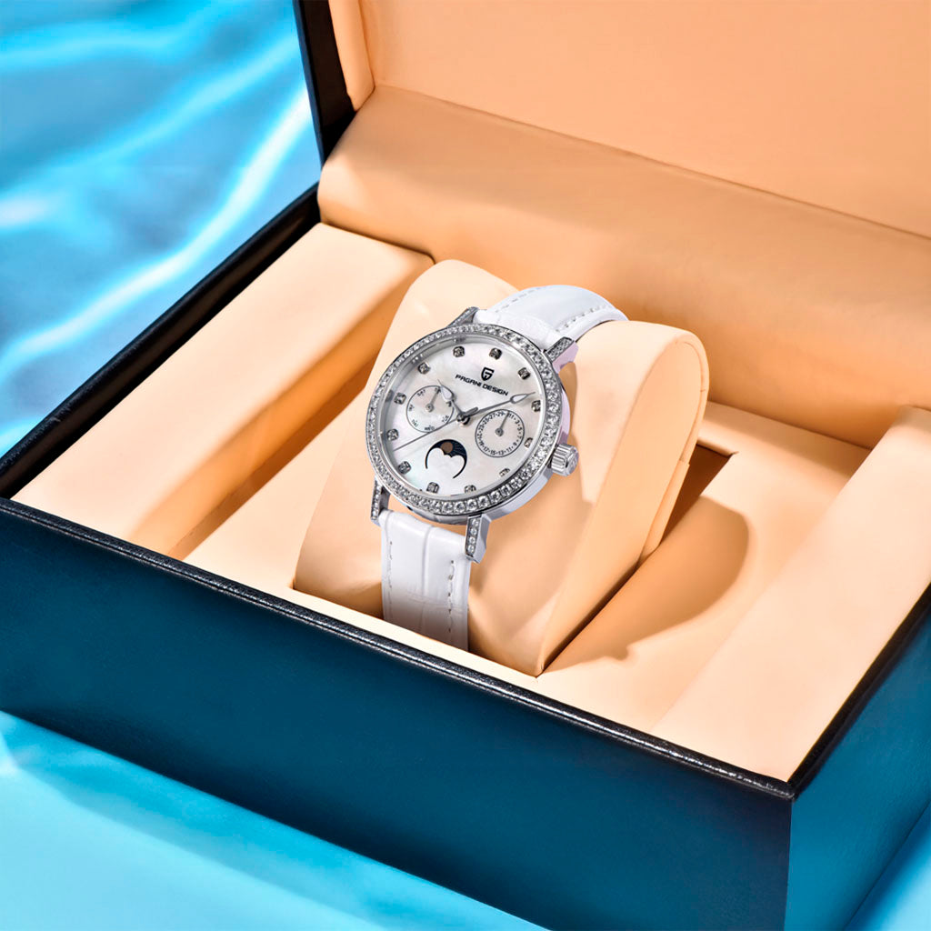 Relógio Feminino Pagani Design Orchid White - Pagani Design