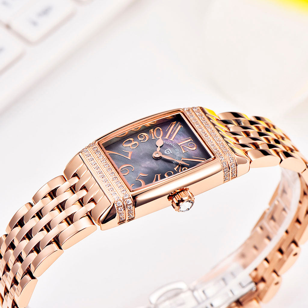 Relógio Feminino Pagani Design Sunflower Gold Nebula - Pagani Design