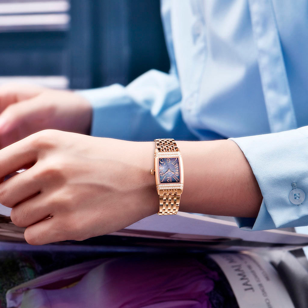 Relógio Feminino Pagani Design Sunflower Gold Nebula - Pagani Design