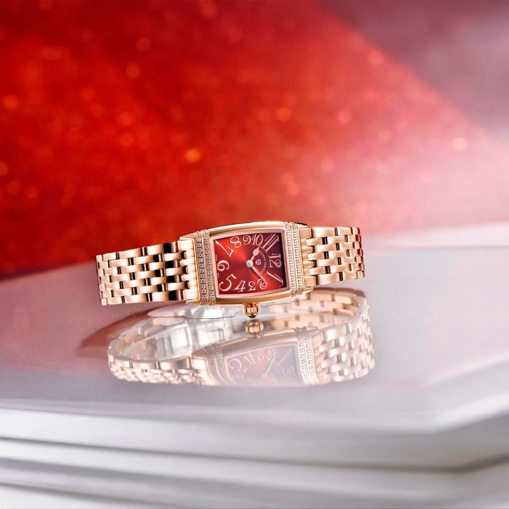 Relógio Feminino Pagani Design Sunflower Gold Red - Pagani Design