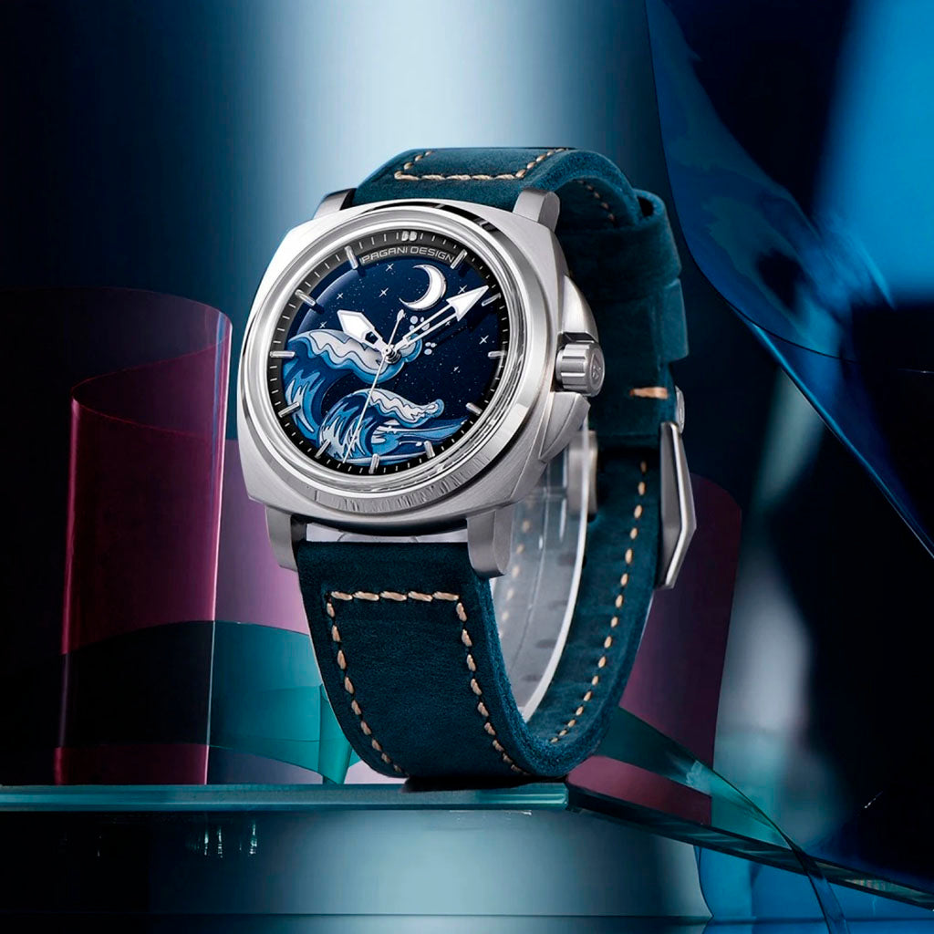 Pagani Design Wave Silver Blue - Pagani Design