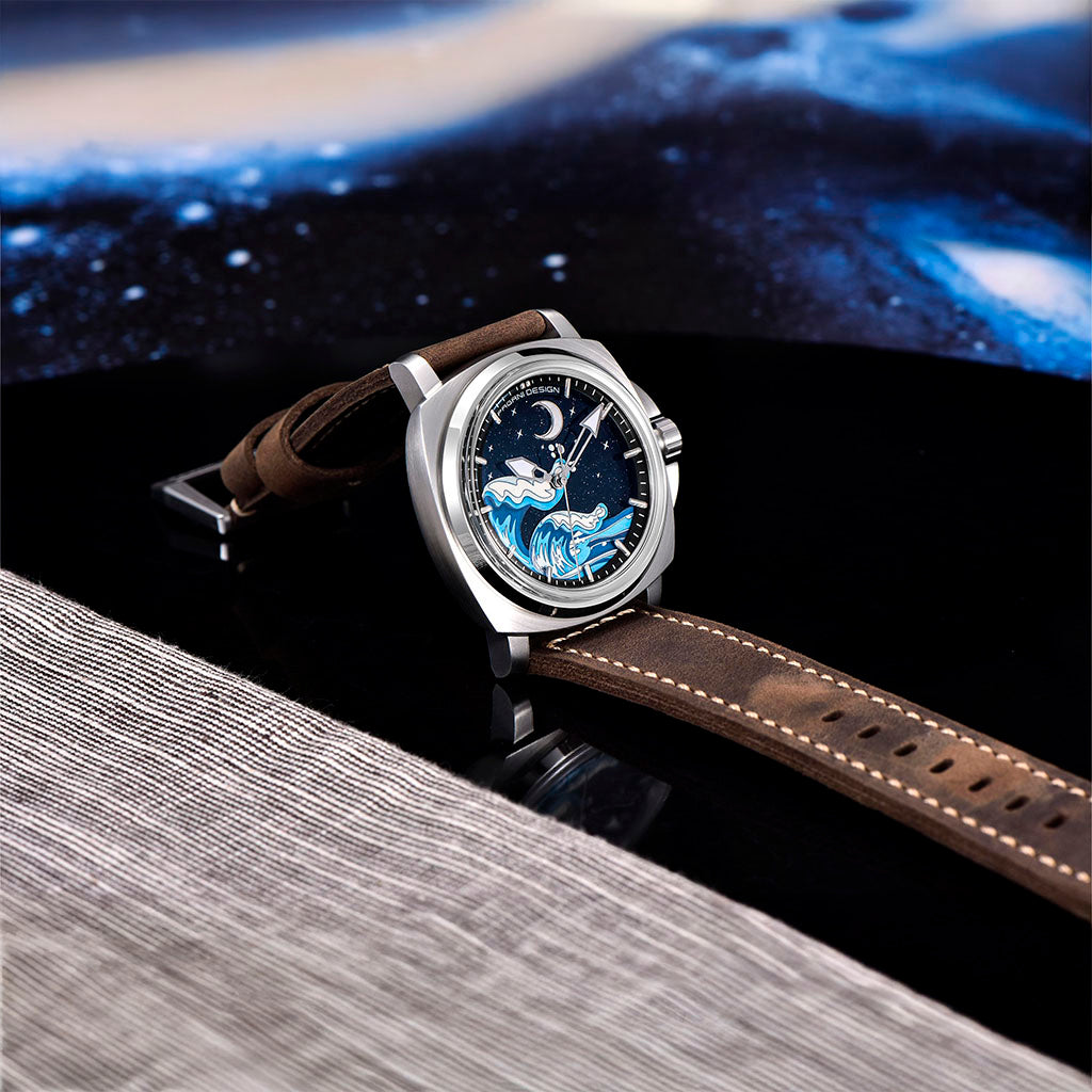 Pagani Design Wave Silver Brown - Pagani Design