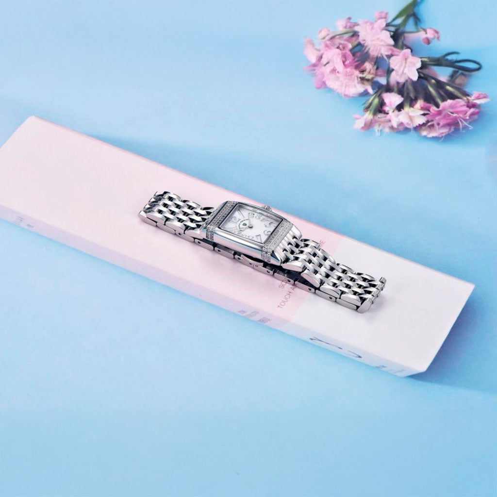 Relógio Feminino Pagani Design Sunflower Silver White - Pagani Design