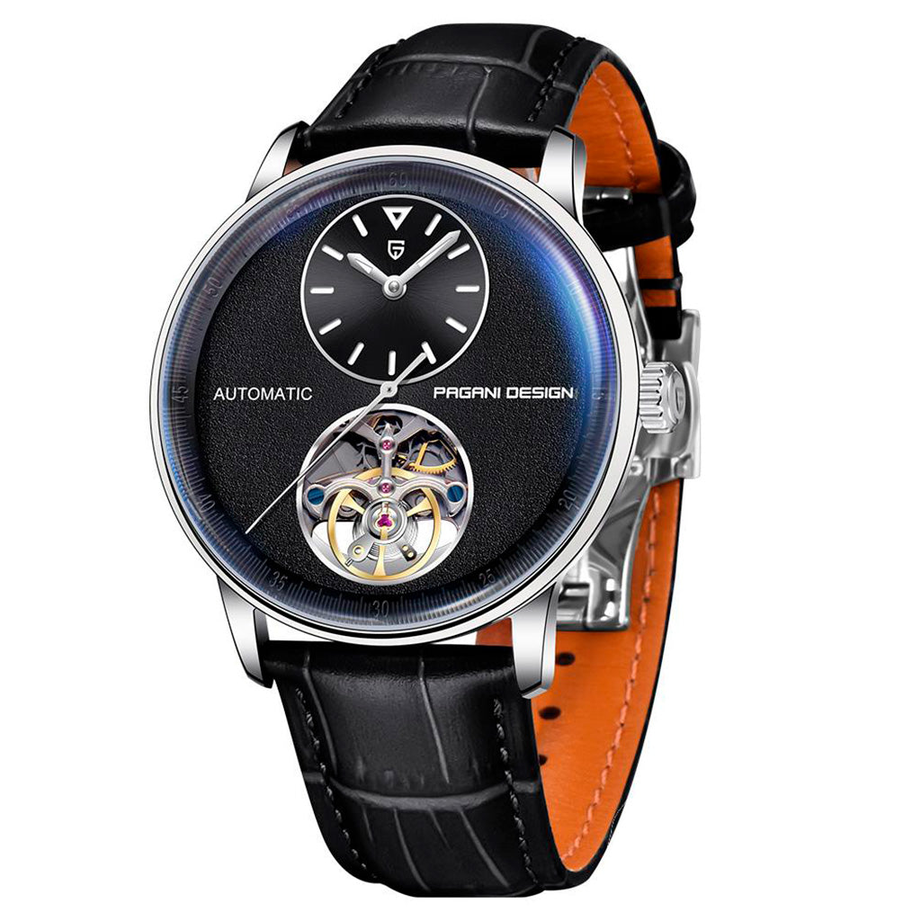 Pagani Design Tourbillon Silver Black - Pagani Design