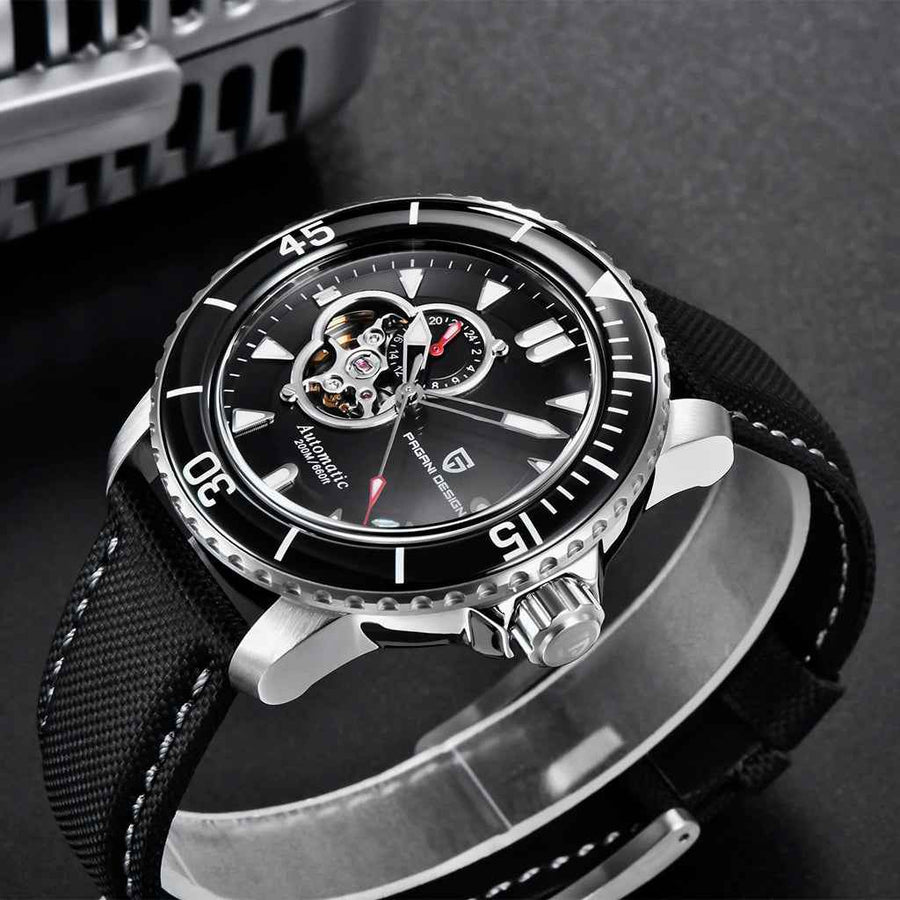Pagani Design Atlantis Black - caixa e pulseira