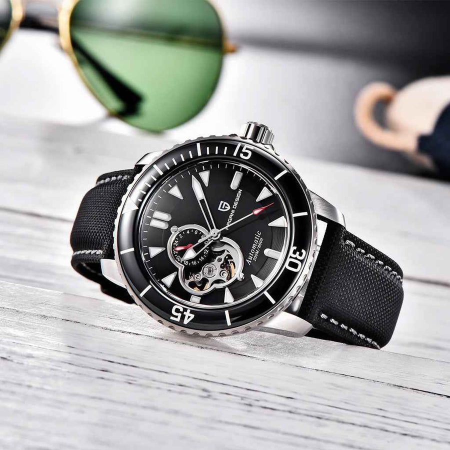 Pagani Design Atlantis Black - acabamento