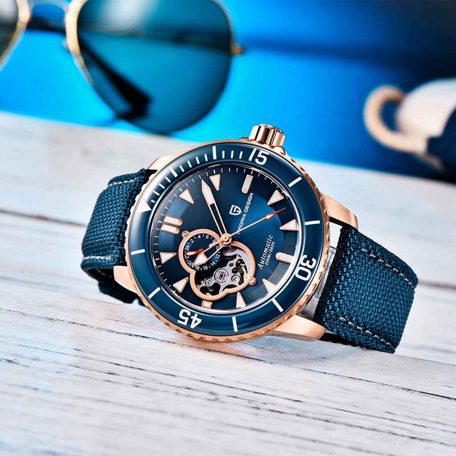 Pagani Design Atlantis Blue Rose - acabamento