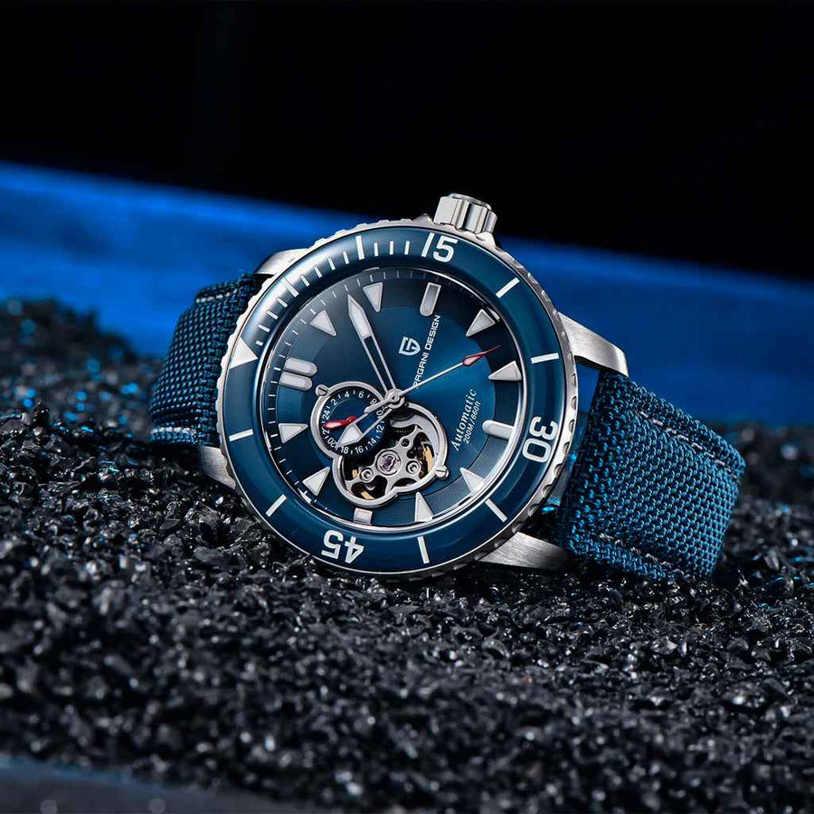 Pagani Design Atlantis Blue - caixa e pulseira
