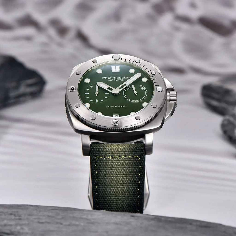 Pagani Design Numberg Green - acabamento