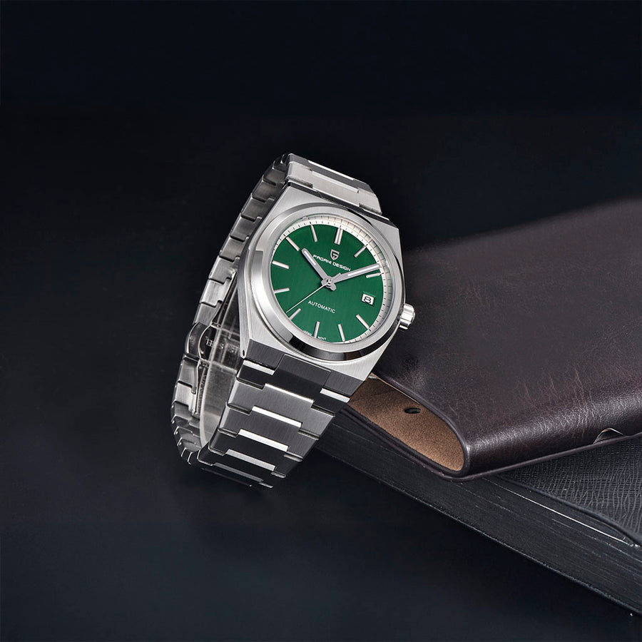 Pagani Design Bradford Green - caixa e pulseira