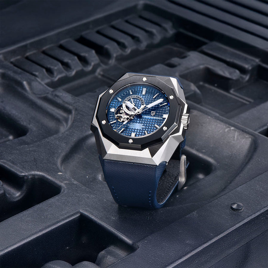 Pagani Design Armored Dark Blue - caixa e pulseira