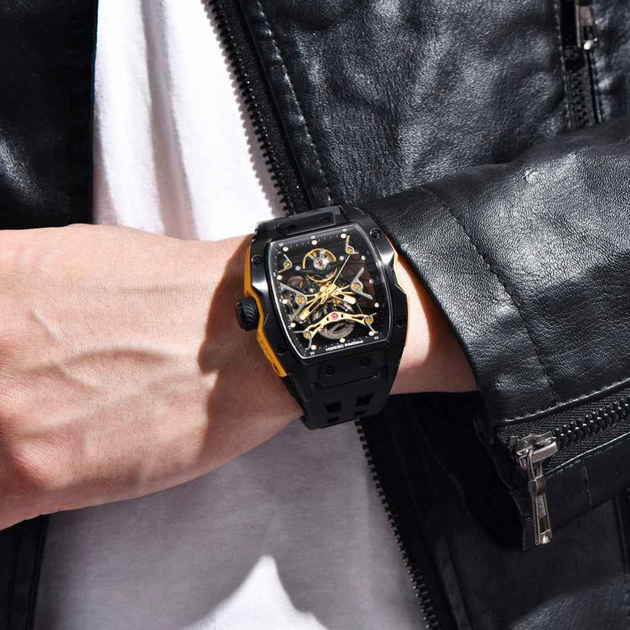 Pagani Design Birmingham Black - caixa e pulseira