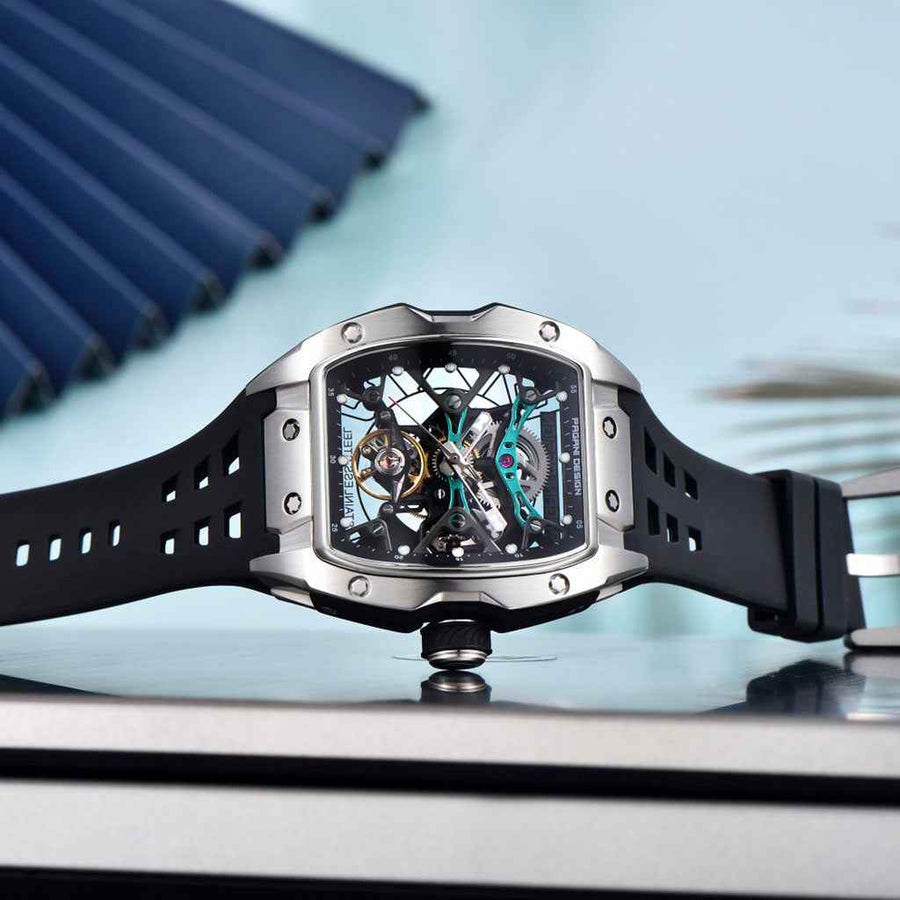 Pagani Design Birmingham Sky Silver - caixa e pulseira