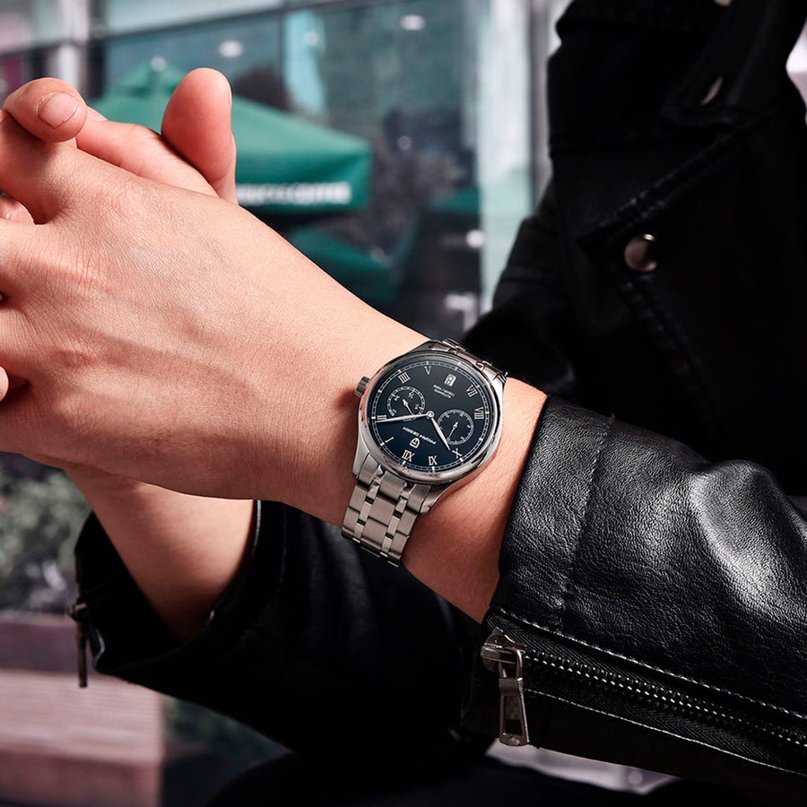 Pagani Design Roma Silver Black - caixa e pulseira