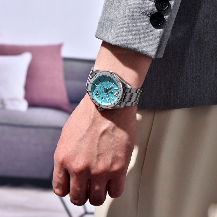 Pagani Design Seeker Turquoise - caixa e pulseira