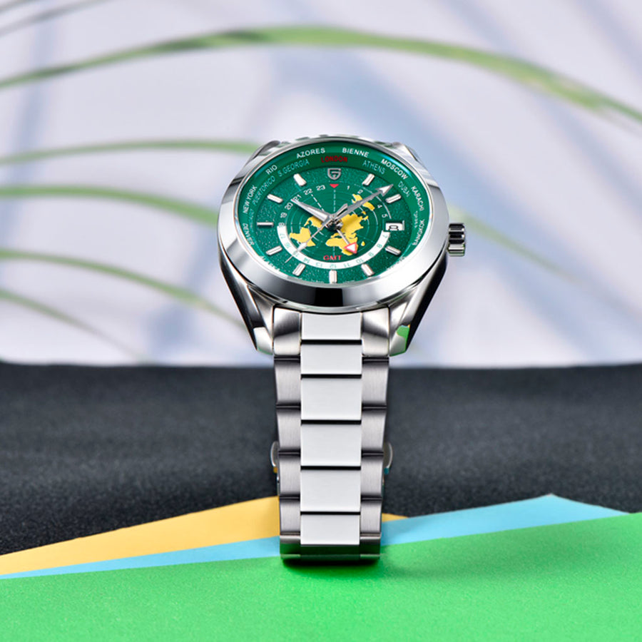 Pagani Design Travel Green - caixa e pulseira