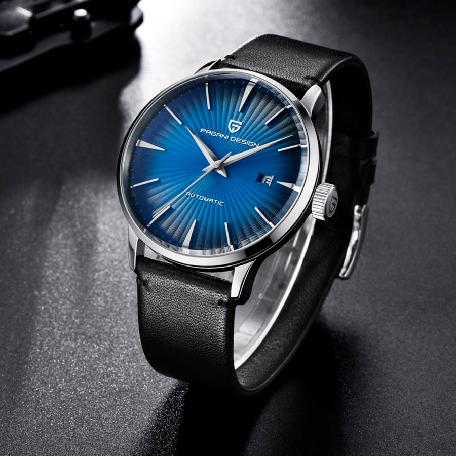 Pagani Design Lugano Blue Classic Edition - no pulso