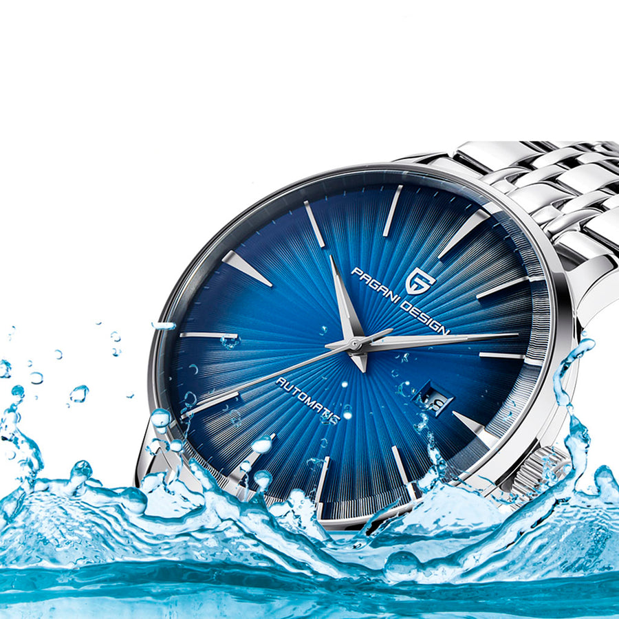 Pagani Design Lugano Blue - no pulso