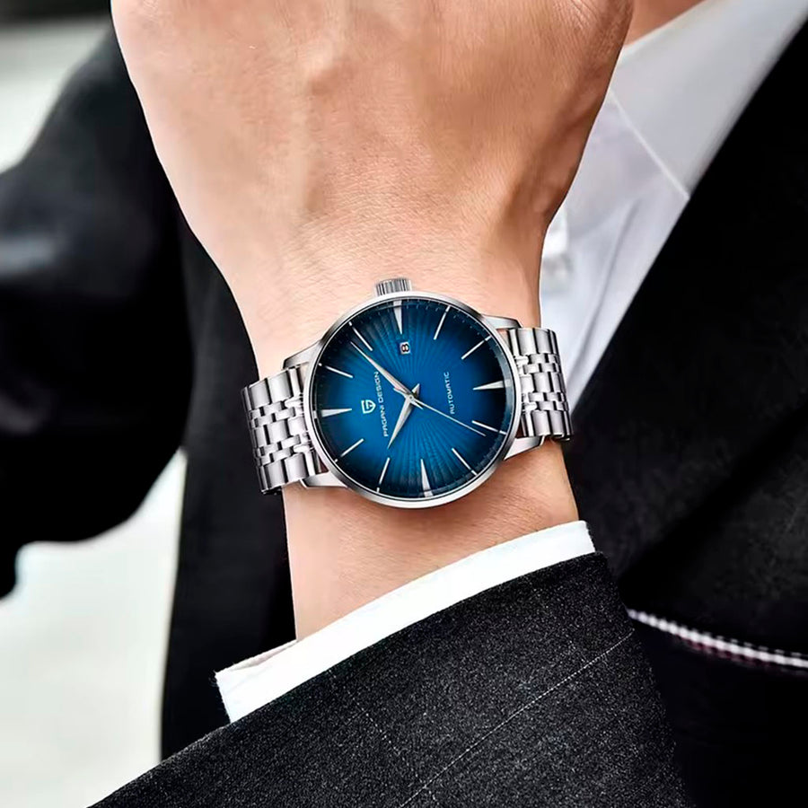 Pagani Design Lugano Blue - caixa e pulseira