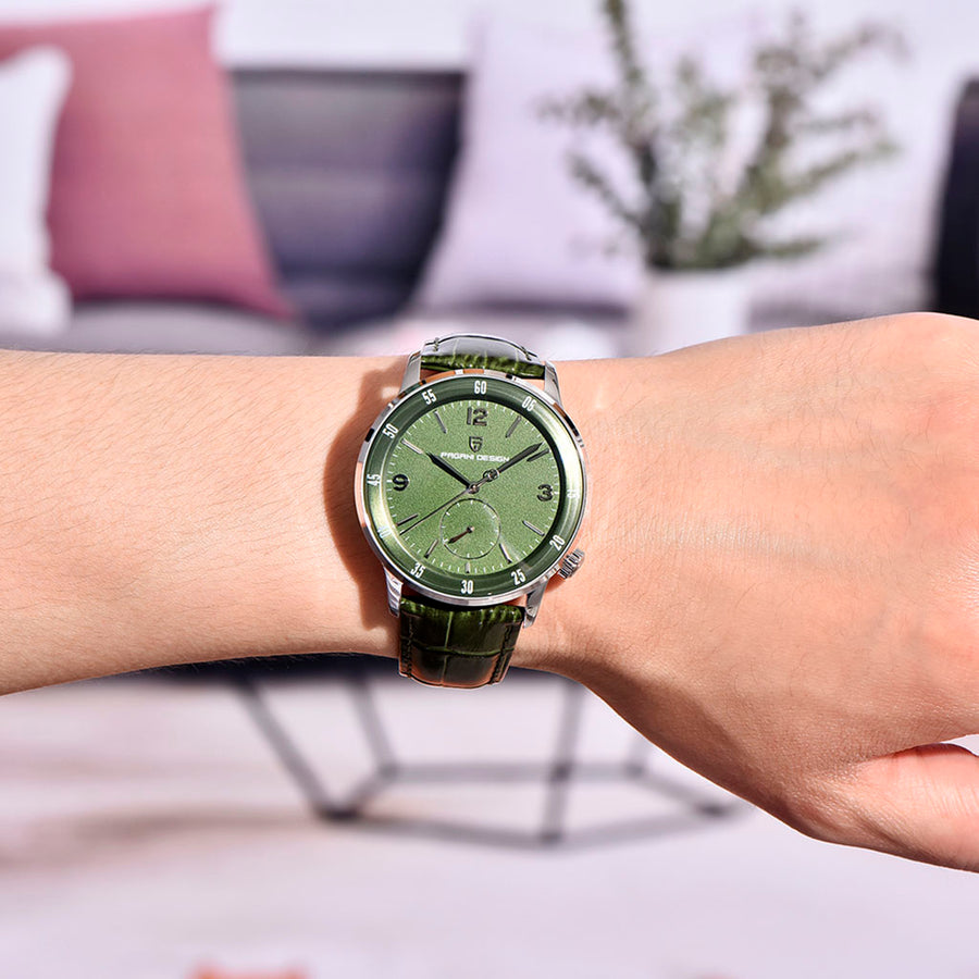 Pagani Design Milano Green Classic Edition - caixa e pulseira