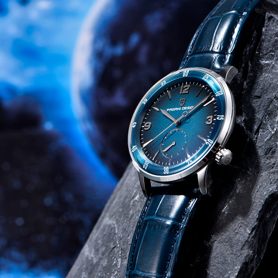 Pagani Design Milano Blue Classic Edition - caixa e pulseira