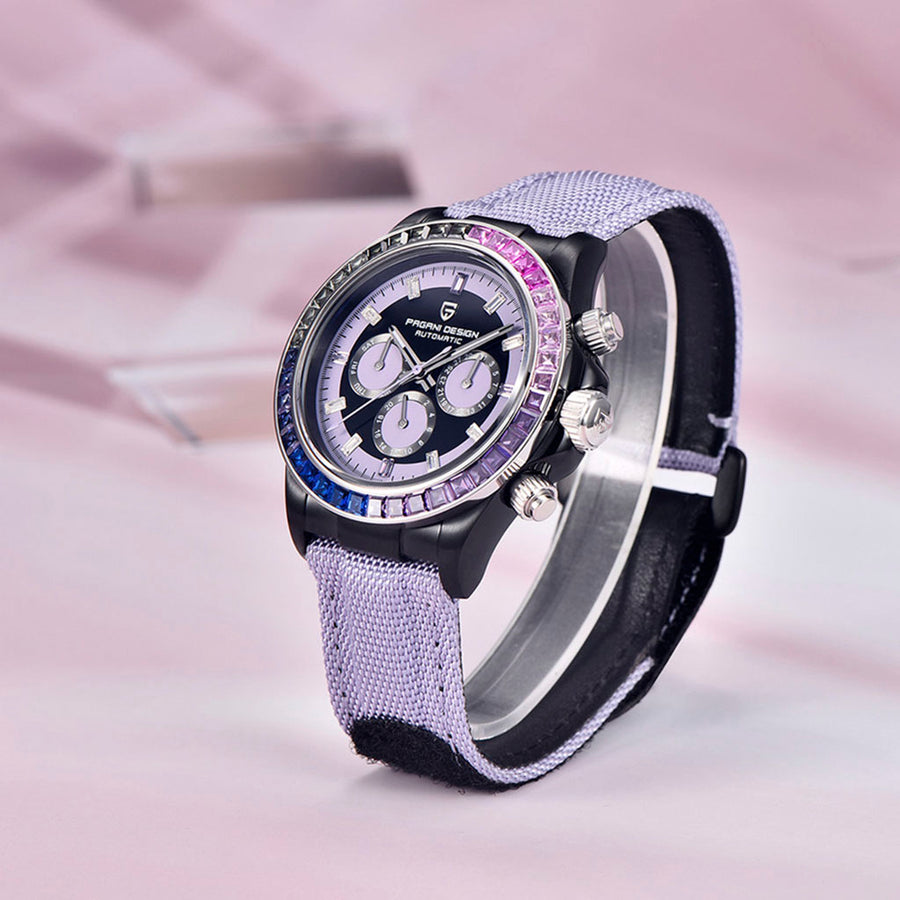 Pagani Design Riad Purple - caixa e pulseira