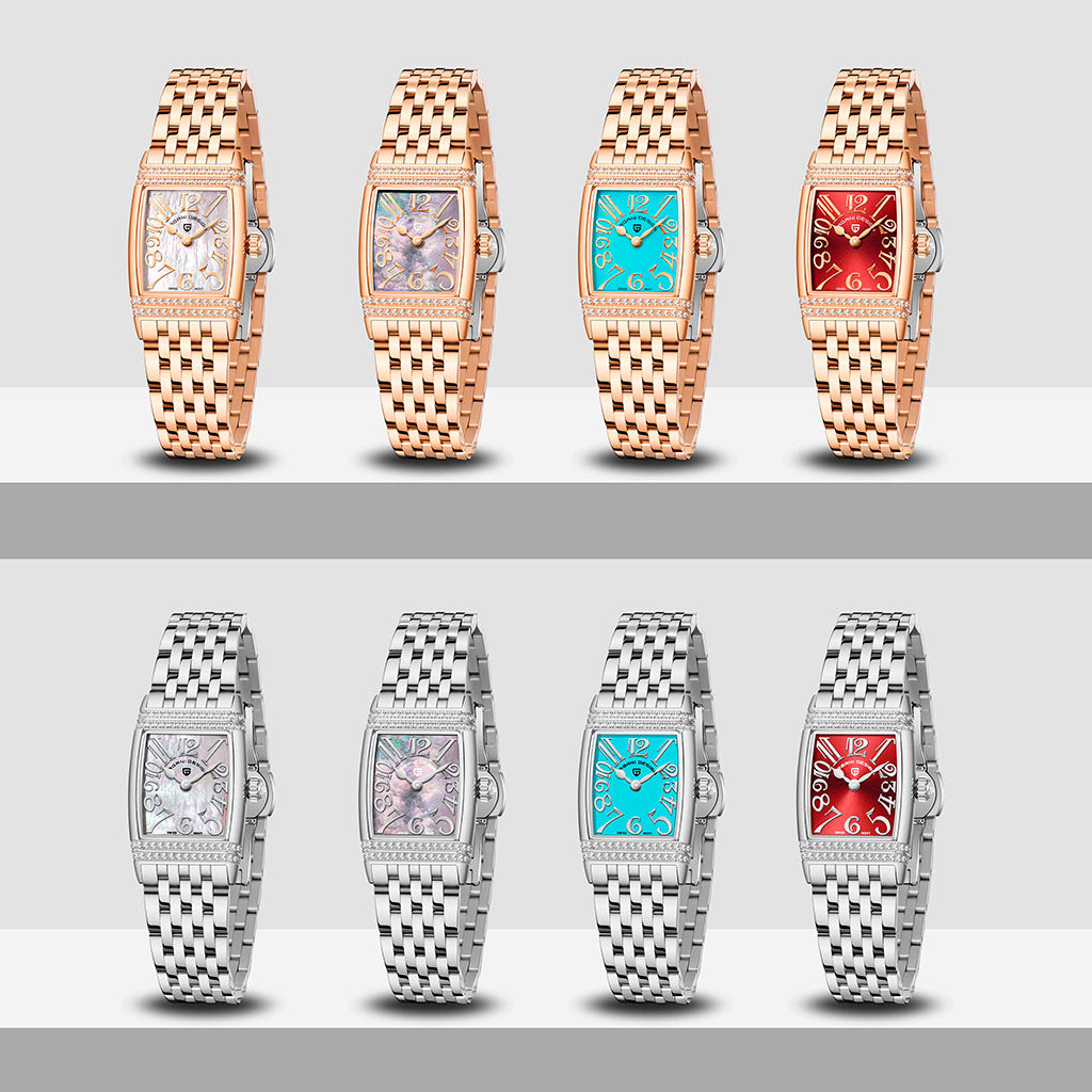 Relógio Feminino Pagani Design Sunflower Silver White - Pagani Design