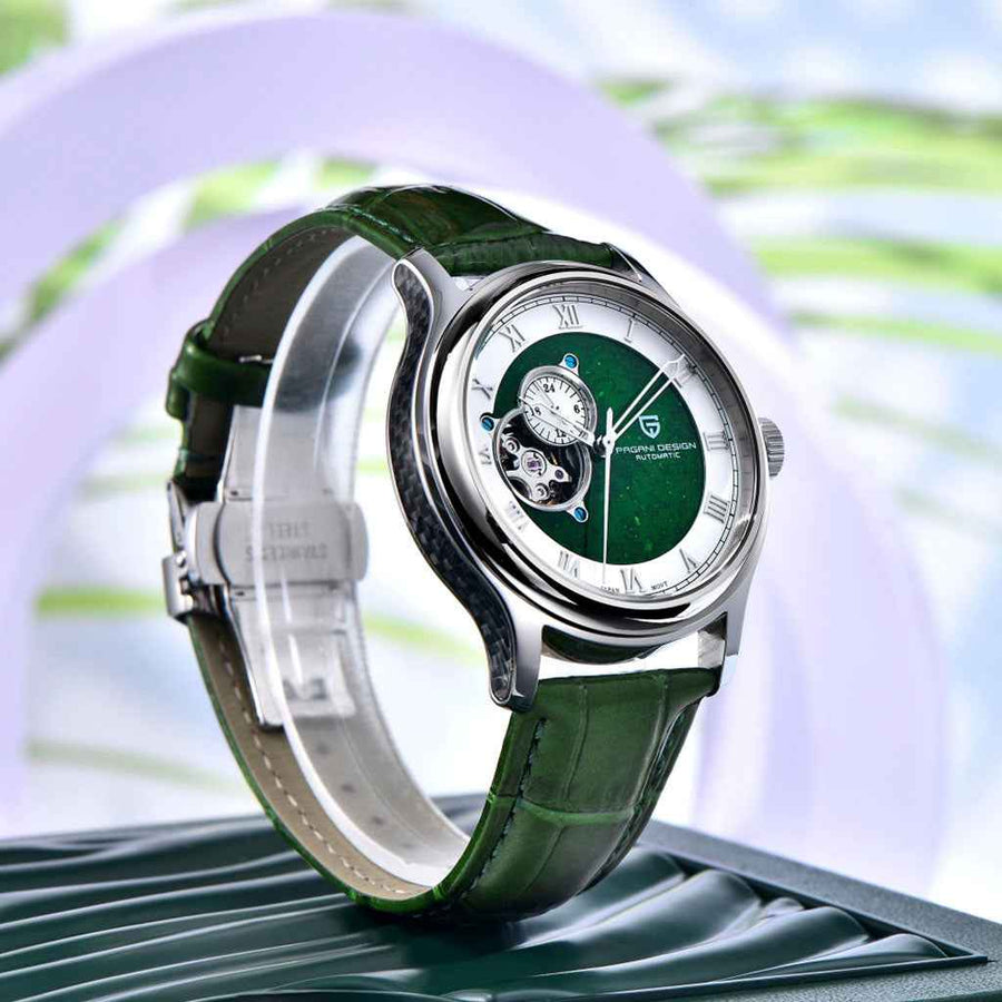 Pagani Design Strasbourg Green - caixa e pulseira