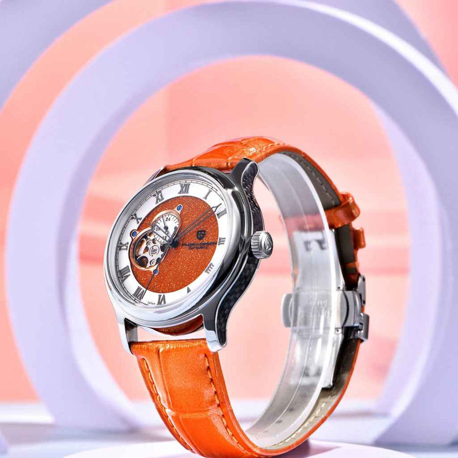 Pagani Design Strasbourg Orange - caixa e pulseira