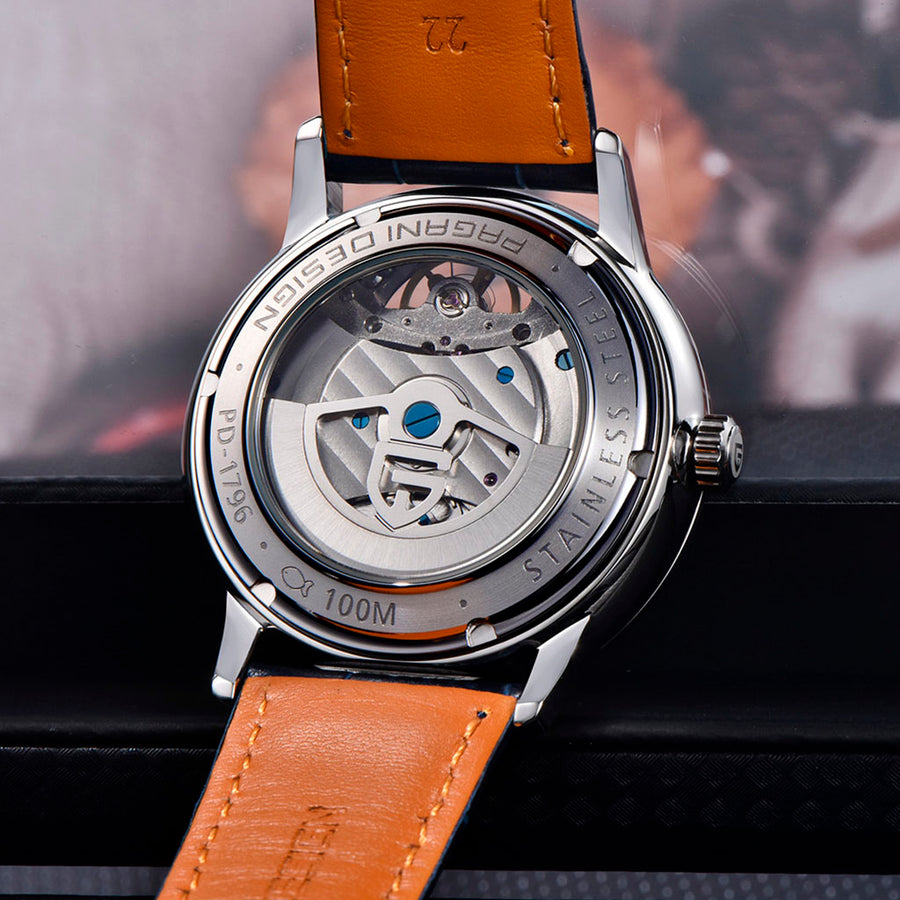 Pagani Design Tourbillon Blue - detalhe técnico
