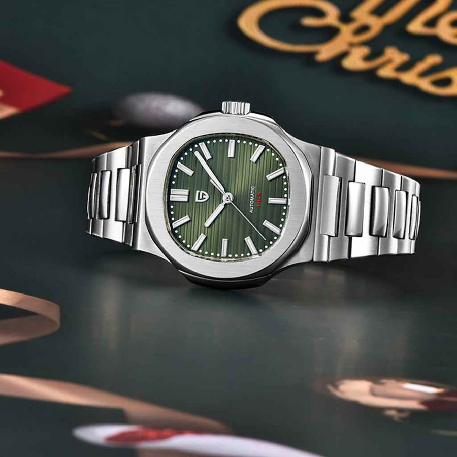 Pagani Design Giancarlo Green - caixa e pulseira