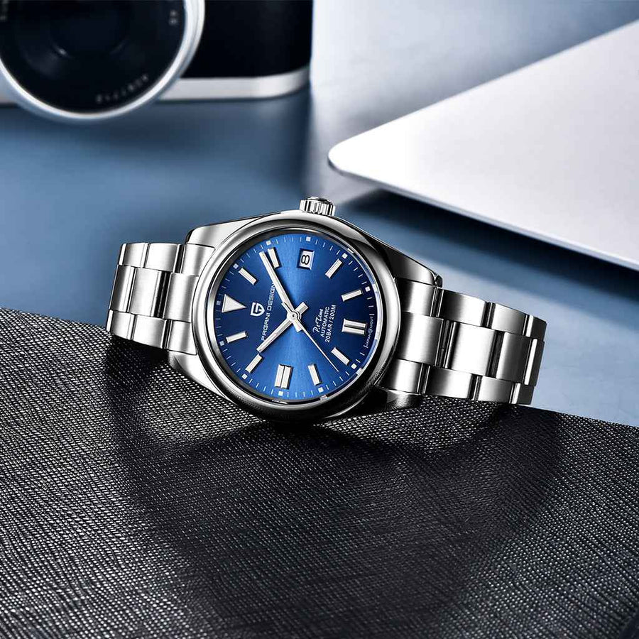 Pagani Design Matteo Blue - caixa e pulseira