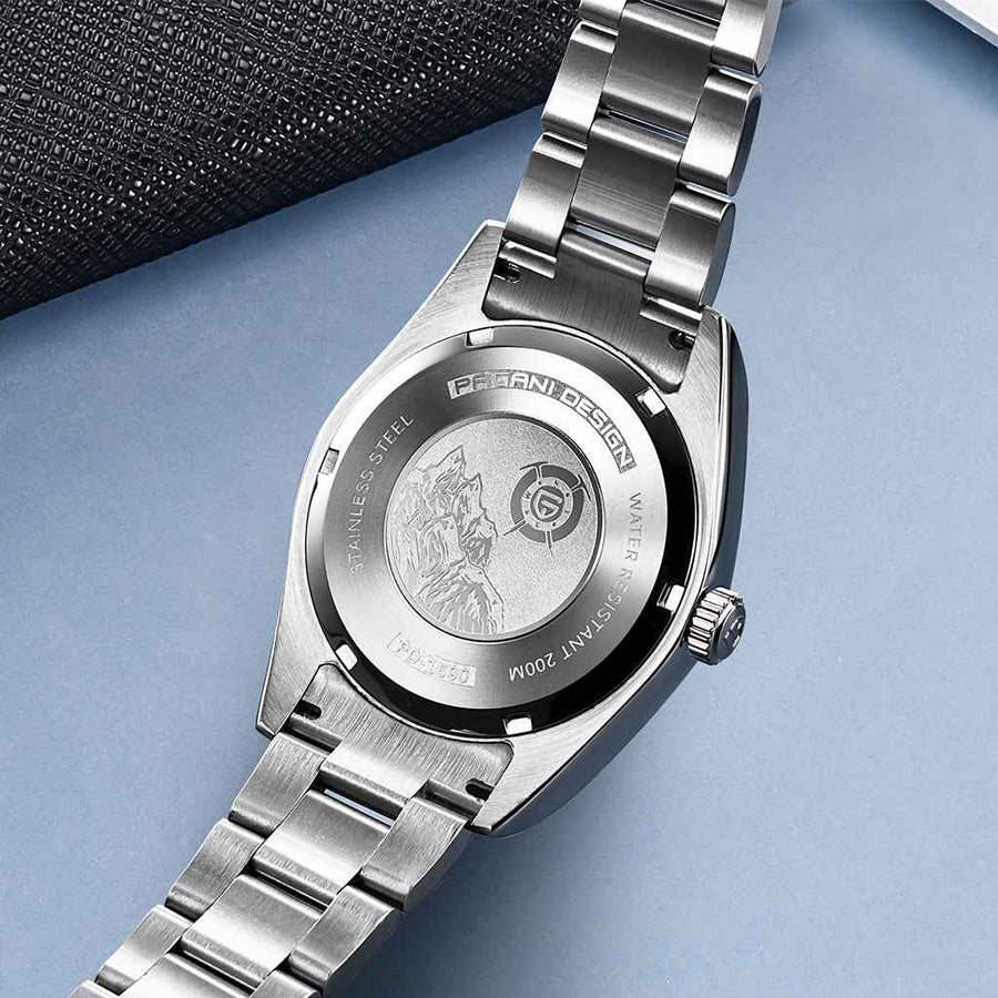Pagani Design Matteo Grey - caixa e pulseira